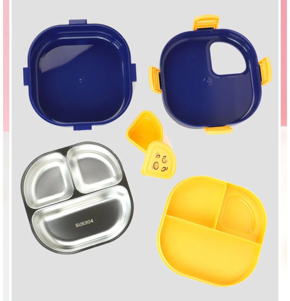 Kids Snappy Lunch Box (Breakfast + Lunch Storage)